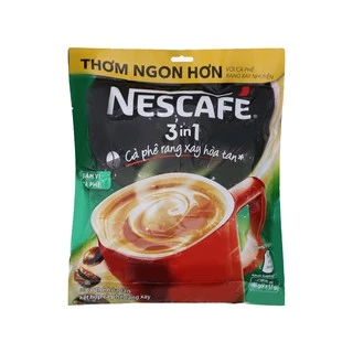 Cà phê sữa hòa tan NesCafé 3 in 1 đậm vị cà phê, bịch 782g gồm 46 gói