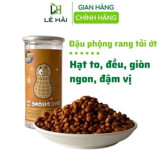 Đậu phộng rang tỏi ớt Lê Hải 500g đồ ăn vặt Sài Gòn giòm rụm thơm ngon