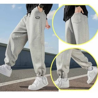 <FREE SHIP> QUẦN JOGGER NỈ VẢI DÀY DẶN KÈM HÌNH THẬT