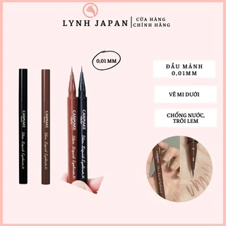 Bút Kẻ Mắt Nước Đầu Mảnh Canmake Slim Eyeliner Nhật Bản