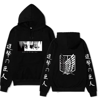 Áo Hoodie Nam Nữ Nỉ Ngoại Nam Nữ anime Attack on Titan 2, Áo khoác thu đông vải dày, Anam Store