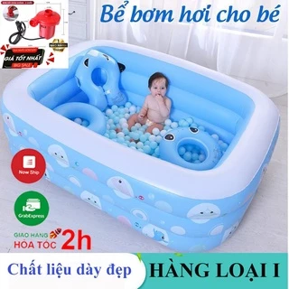 Bể Bơi Phao 1m2- 1m5 3 Tầng Họa Tiết