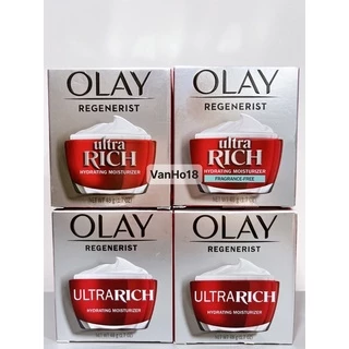 [Mã COSBAUH3 giảm 8% đơn 300K] OLAY USA - Kem Dưỡng Da Chống Lão Hóa Olay Regenerist Ultra Rich 48g