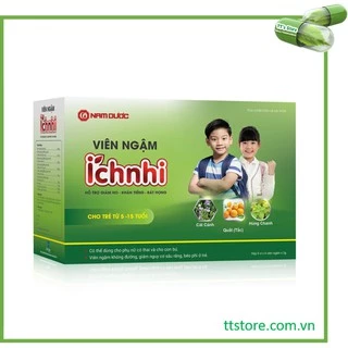 Viên kẹo ngậm ho Ích Nhi Nam Dược (Hộp 30 viên)