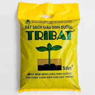 Đất Sạch TRIBAT Lavamix giàu dinh dưỡng 5dm