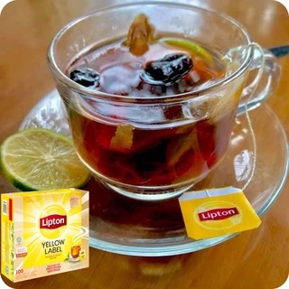 Trà LIPTON thảo mộc 10 vị full vip - Hộp 20 gói tặng bình thủy tinh 500ml