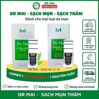 Dr Mai, serum sạch mụn chiết xuất 100% từ thiên nhiên, giúp đánh bay mụn sạch thâm