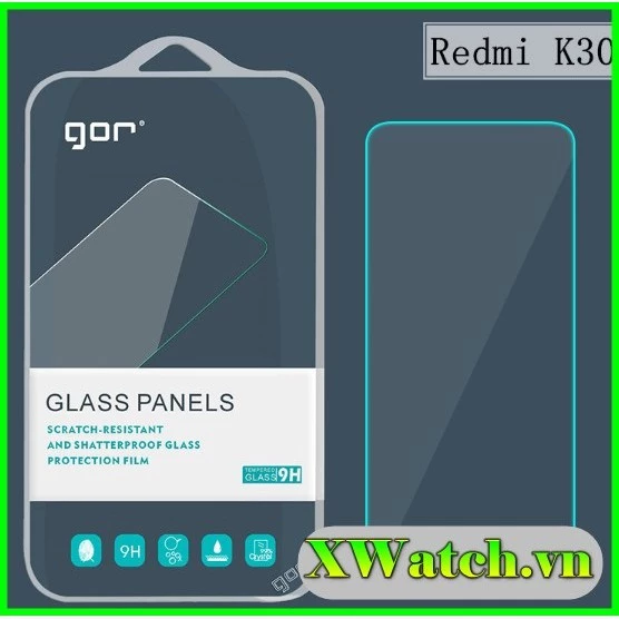 Bộ 2 kính Cường lực Gor Xiaomi Mi 13 Redmi K60 proK30 pro k30 ultra Poco X3 NFC - X3 pro K40 pro Poco F3 K20 pro