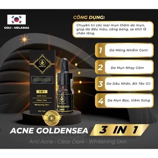 ACNE GOLDENSEA 3 IN 1 Đánh bay mụn