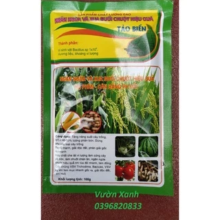 ( HOT ) Chế phẩm vi sinh chuyên xua đuổi chuột (gói 100gr) bổ sung Trichoderma nấm đối kháng, cân bằng PH đất