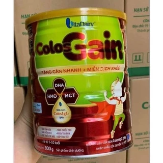 SỮA COLOSGAIN 0+ 1+ 800g có tích app