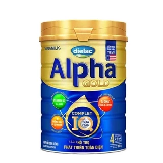 (mẫu mới) Sữa bột vinamilk dielac alpha gold iq step 4 850g ( 2 đến 6 tuổi)