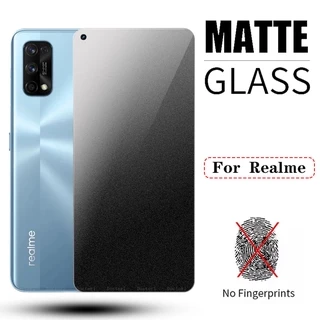 Kính Cường Lực Mặt Nhám Chống Dấu Vân Tay Cho Realme 9 9i 8 7 7i 6 5 3 X2 X50 GT 2 GT2 Pro Master NEO 3 8i 5s 5i 6i XT Narzo 50A 50i 30A 5G 4G 2022