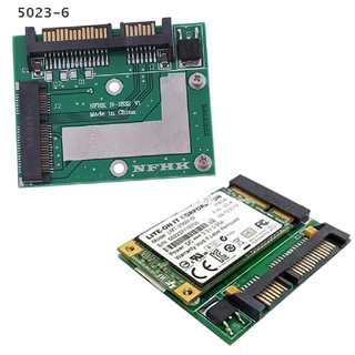 Bảng Mạch Chuyển Đổi SSD 5023-6 mSATA SSD mini Sang SATA 2.5 ''