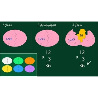 [Đồ dùng dạy học] Trứng gà nở giữa