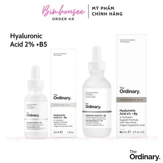 [Có bill] Tinh chất phục hồi dưỡng ẩm da The Ordinary HYALURONIC ACID 2% + B5