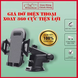 Giá Đỡ Điện Thoại Hitechcar Trên Ô Tô - Giá Kẹp Điện Thoại Gắn Taplo Xoay 360 Độ Gắn Mọi Vị Trí Xe Hơi Siêu Rẻ Tiện Lợi