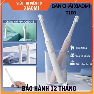 Bản Chải Điện Xiaomi T100 - Bảo Vệ Răng Miệng - An Toàn, Hiệu Quả, Kháng Nước IPX7,Pin Dùng 30 Ngày [Bảo Hành 1 Năm]