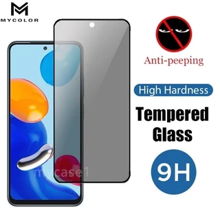 Kính Cường Lực Toàn Màn Hình Chống Nhìn Trộm Cho Redmi Note 13 12 12s 11 11s 10 10s 9 9s 8 CHINA Pro Plus Pro+ 4G 5G 2024