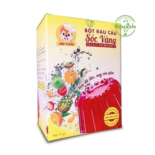 Bột Rau câu Sóc Vàng-12g-10 gói (hộp)