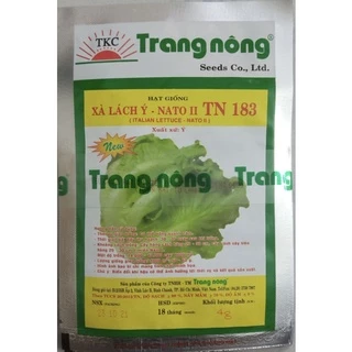 Hạt giống xà lách Ý siêu giòn ngọt Trang Nông 4gr