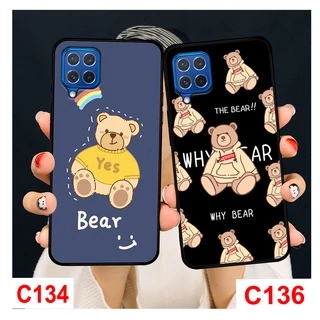 Ốp Lưng Samsung A12 - A22 4G-5G in hình gấu bear dễ thương cute