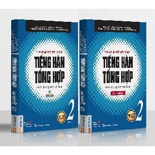 Sách - Combo Giáo Trình Tiếng Hàn Tổng Hợp Dành Cho Người Việt Nam Sơ Cấp 2 (Bản Đen Trắng)