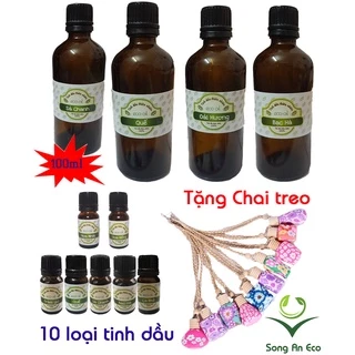 {Mua 1 tặng 1} Tinh dầu 100ml chính hãng các loại tặng 1 chai treo vẽ dùng chiết tinh dầu