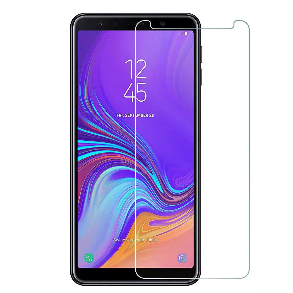 Kính cường lực dán bảo vệ màn hình điện thoại cho Samsung Galaxy A7 ( 2018 )