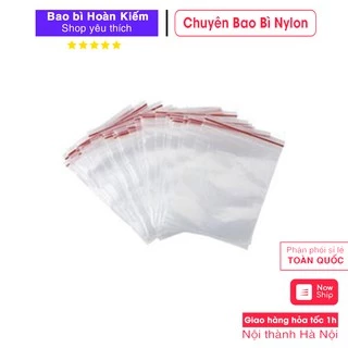 1 Lạng Túi Zip Chỉ Đỏ Đủ Cỡ Đựng Thực Phẩm Thuốc Men Giữ An Toàn Vệ Sinh