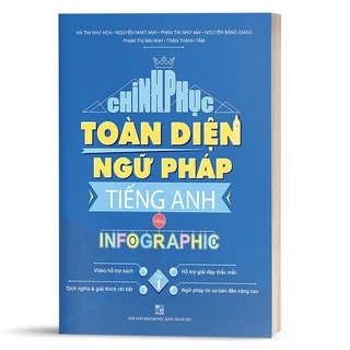 Sách - Chinh phục toàn diện Ngữ pháp tiếng Anh bằng Infographic - Tập 1