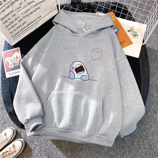 Áo hoodie nam nữ in hình Chú Cá Mập cực đẹp, chất nỉ dày dặn, nón 2 lớp, thích hợp làm áo cặp William - DS144