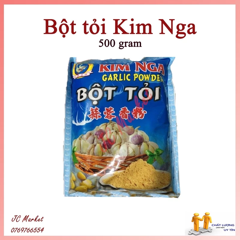 Bột tỏi đặc biệt Kim Nga 500 gram