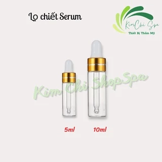 Lọ chiết Serum 5 - 10ml nắp bóp