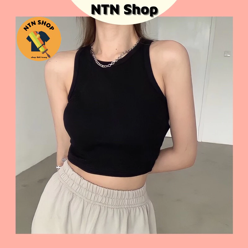 Áo Ba Lỗ Basic Croptop body NTNSHOP