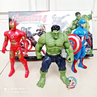 Bộ 3 siêu anh hùng Avengers tích hợp sẵn pin phát sáng