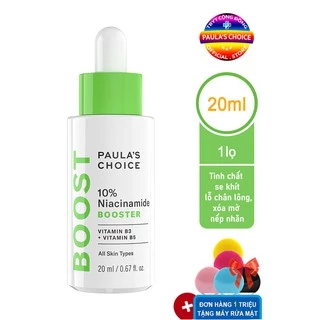 Tinh chất thu nhỏ lỗ chân lông Paula's Choice 10% Booster 20ml