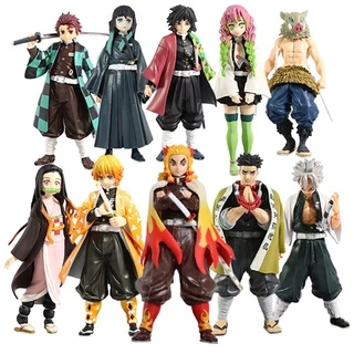 Kimetsu No Yaiba Model Demon Figure Assassin Tanjirou Nezuko Zenitsu Inosuke Giyuu Shinobu ... Demon Slayer Sword figure