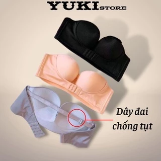 Áo Ngực Chống Tụt Cài Trước Áo Lót Ngực Không Dây YUKI STORE 336