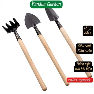 Bộ Dụng Cụ Làm Vườn Mini, Chuyên Trồng và Chăm Sen Đá, Xương Rồng, PANDAA GARDEN Đà Lạt