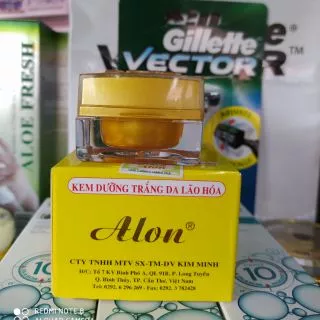 Kem Alon trắng da,  giảm lão hóa da 6g