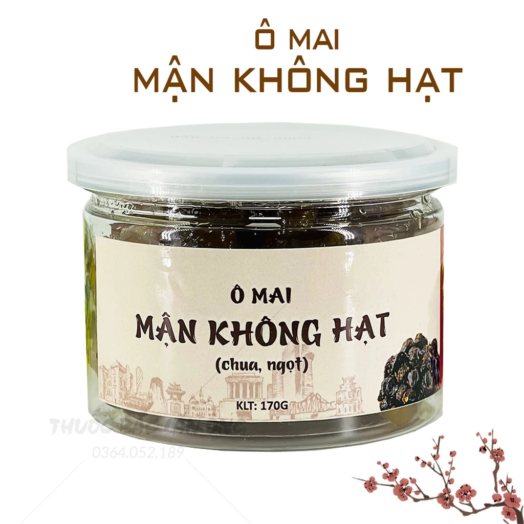 Ô mai mận không hạt (Vị chua chua, ngọt ngọt, dẻo thơm ngon)