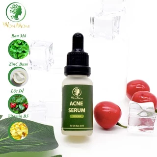 Acne Serum Ngăn Ngừa Mụn - Dưỡng Da - Cấp Ẩm Cho Bầu Và Sau Sinh WonMom - 20ml