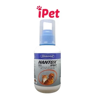 Chai Xịt Ve Rận Hantox Cho Chó Mèo 100ml - iPet Shop