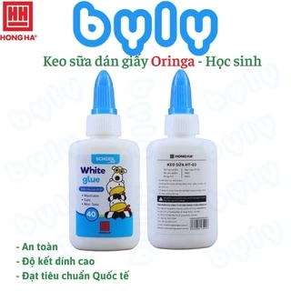 [Ship hỏa tốc] Keo sữa - Keo handmade đa năng 3500 40ml an toàn khô nhanh Hồng Hà HT-03 - ByLy Store