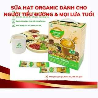 Sữa hạt dinh dưỡng 36 vị hạt Organic Hồng Hoa