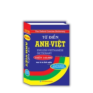 Sách - Từ điển Anh - Việt trên 145.000 mục từ và định nghĩa (bìa cứng) - tái bản