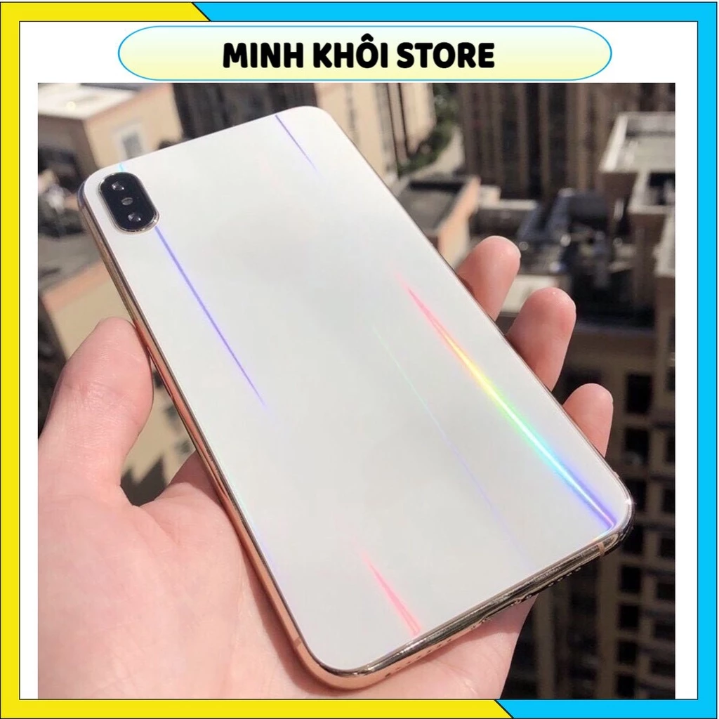 [RẺ VÔ ĐỊCH] Skin Dán PPF Cầu Vồng Tự Phục Hồi Cho Các Dòng IPhone