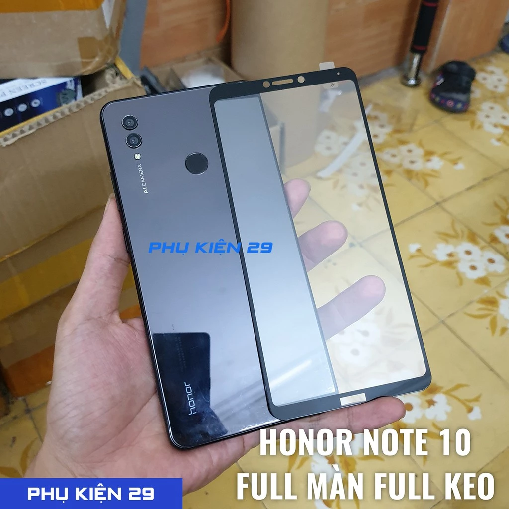 [Huawei Honor Note 10] Kính cường lực FULL màn FULL keo Glass Pro+ 9H