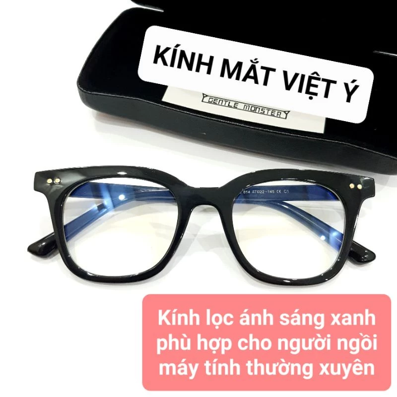 Kính lọc ánh sáng xanh blue cut bảo vệ mắt khi dùng điện thoại và máy tính